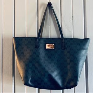 bebe los angeles tote purse with wallet